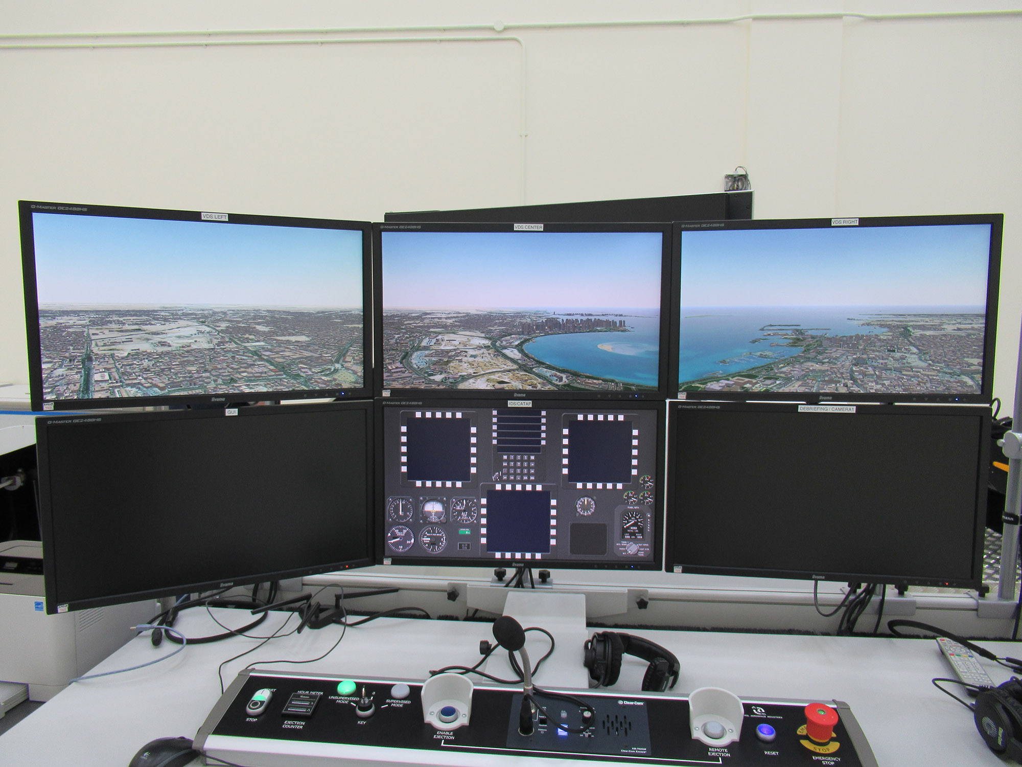 Ejection Seat Simulator Control Console