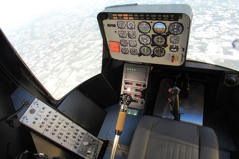 GAT-HELO Spatial Disorientation Trainer Interior Cockpit